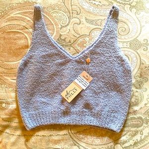 Polly cropped tank top